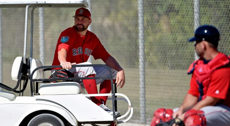 Brian Johnson of the Red Sox. Brian Johnson